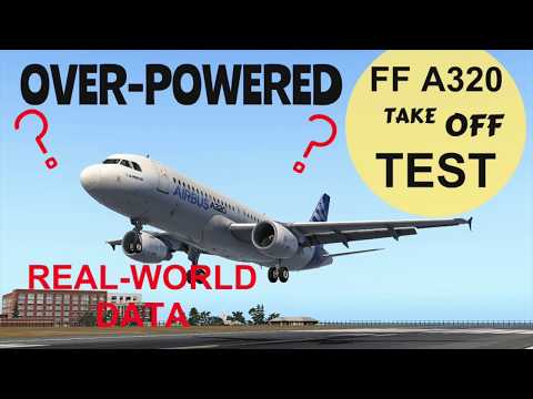 I FlightFactor A320 I REAL Pilot Takeoff performance TEST