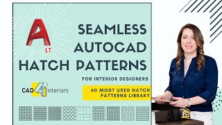 How to USE and INSTALL HATCH patterns for your AutoCAD drawings