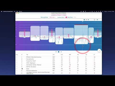 Loudness Penalty Studio 1.5 Walkthrough