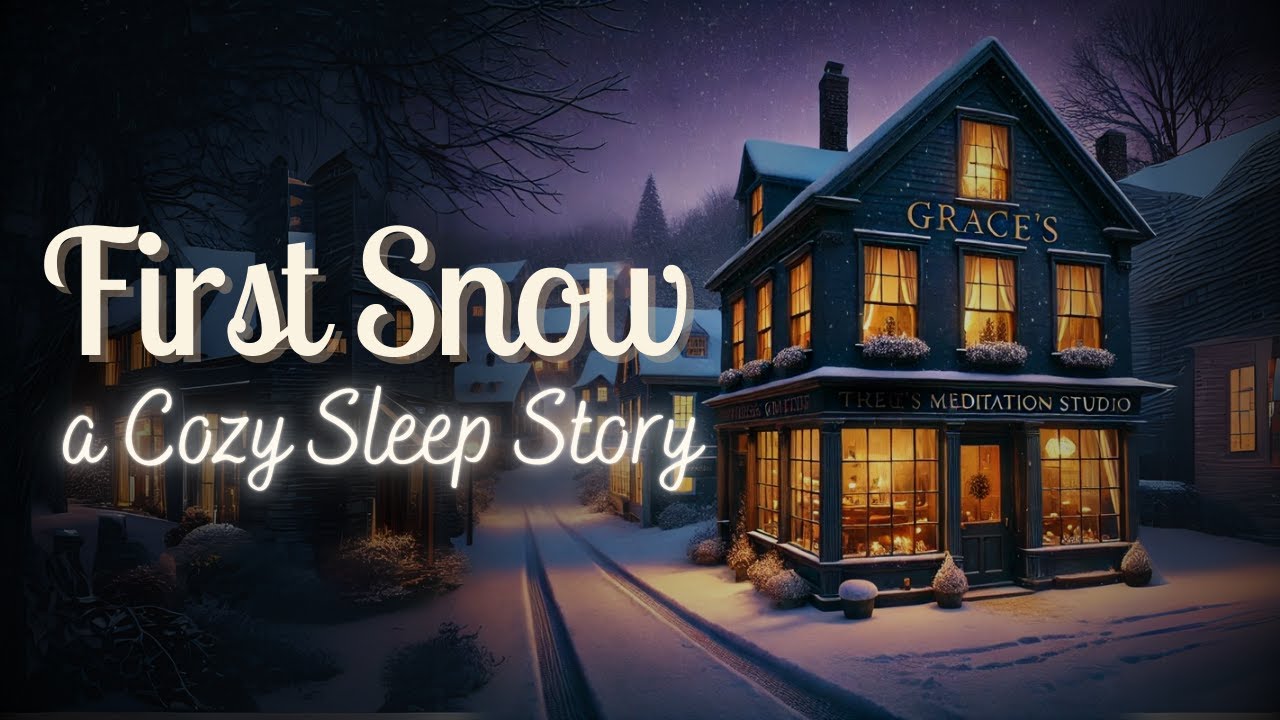 ❄️ first snow — cozy celestial winter vibes ✨ 3HR  bedtime story and music to fall asleep to