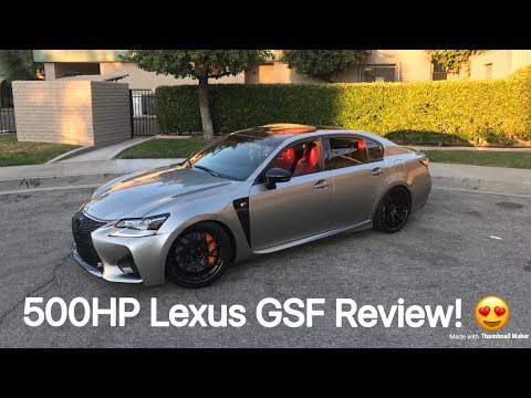 500hp Lexus GSF Review!