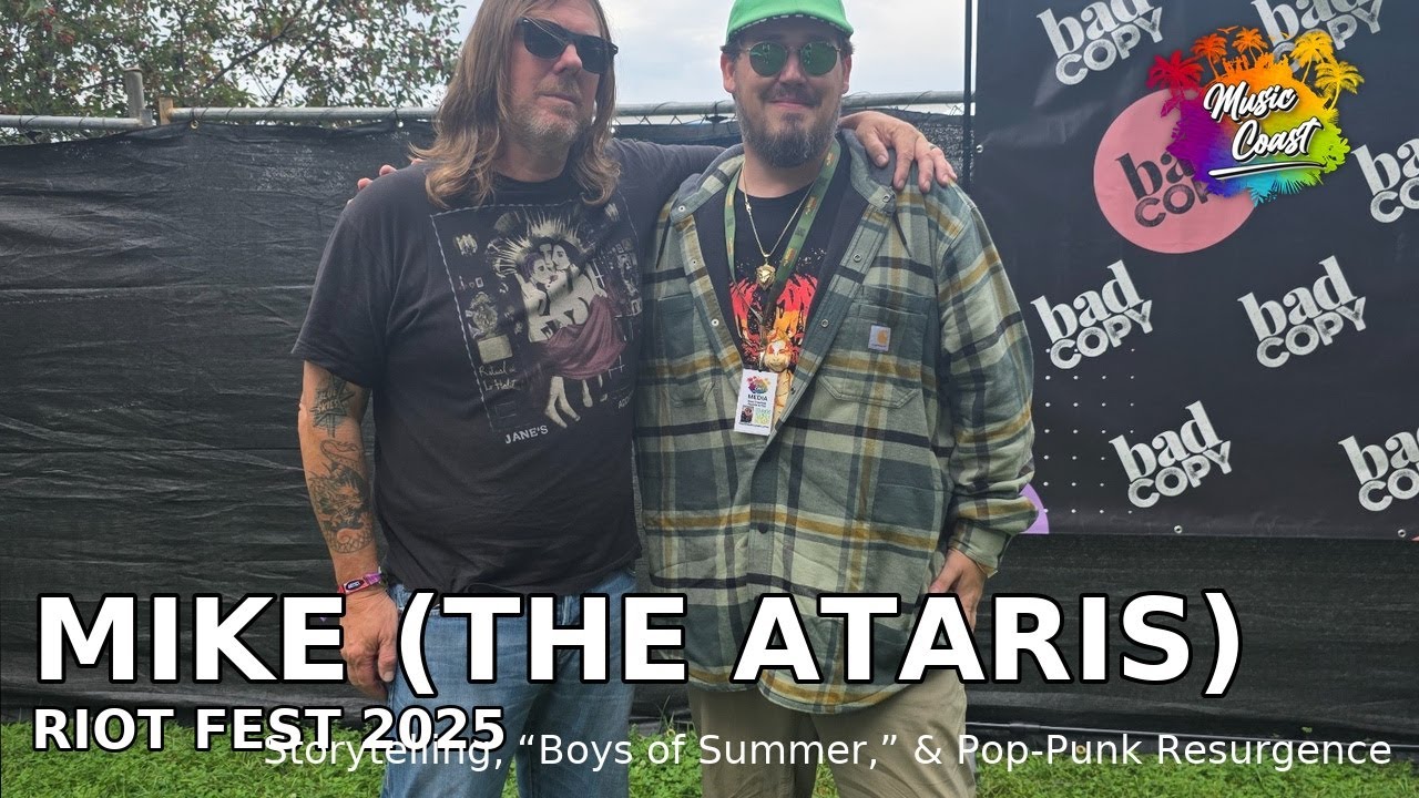 Mike from The Ataris: Storytelling, “Boys of Summer,” and the Pop-Punk Resurgence | Riot Fest 2025