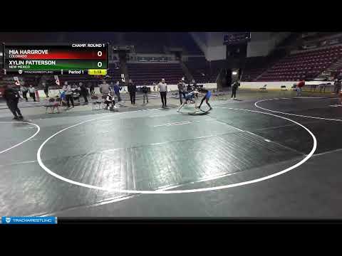 112 Lbs Champ. Round 1 - Mia Hargrove, Colorado Vs Xylin Patterson, New Mexico 6418