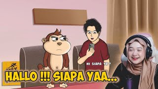 Download lagu HALOOOO, INI SIAPA YA ?!! - KEKUATAN BARU | Maya Nadia Reaction Animasi PODTOON mp3