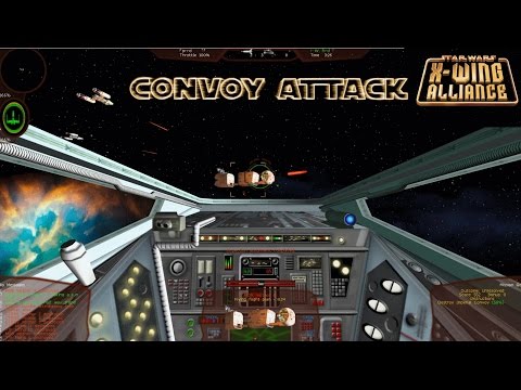 X-Wing Alliance Walkthrough [1080p] Mission 10: Convoy Attack