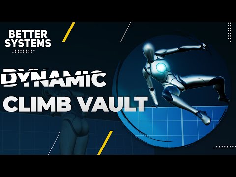 UE5 Parkour System - Multiplayer Dynamic Climb and Vault with Motion Matching Animations