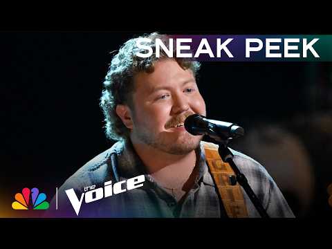 Three-Chair Turn Proves Delivery Man Was BORN to Be a Star | The Voice Blind Auditions | NBC