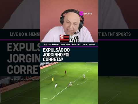 JORGINHO FOI BEM EXPLUSO? 🔴⚫ #shorts