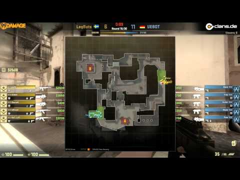 ÜberholverBOT vs. Legendbots | Halbfinale, BOT-Turnier 2014 | de_mirage