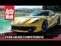 Ferrari 812 Competizione - AutoWeek Review - English subtitles