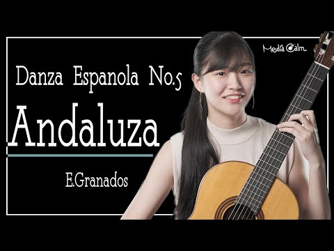 Danza Española 5.Andaluza (E.Granados) | Nene YOKOMURA [Daniel Friederich 1968]