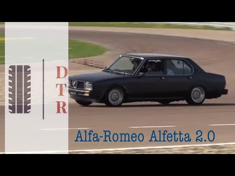 Alfa Romeo Alfetta 2 0 Twin Spark. Drift - Back to the 80s!
