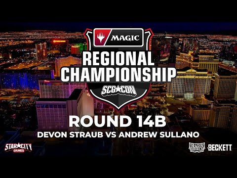 Devon Straub vs Andrew Sullano | Round 14B | MTG Modern Regional Championship | Las Vegas, Nevada