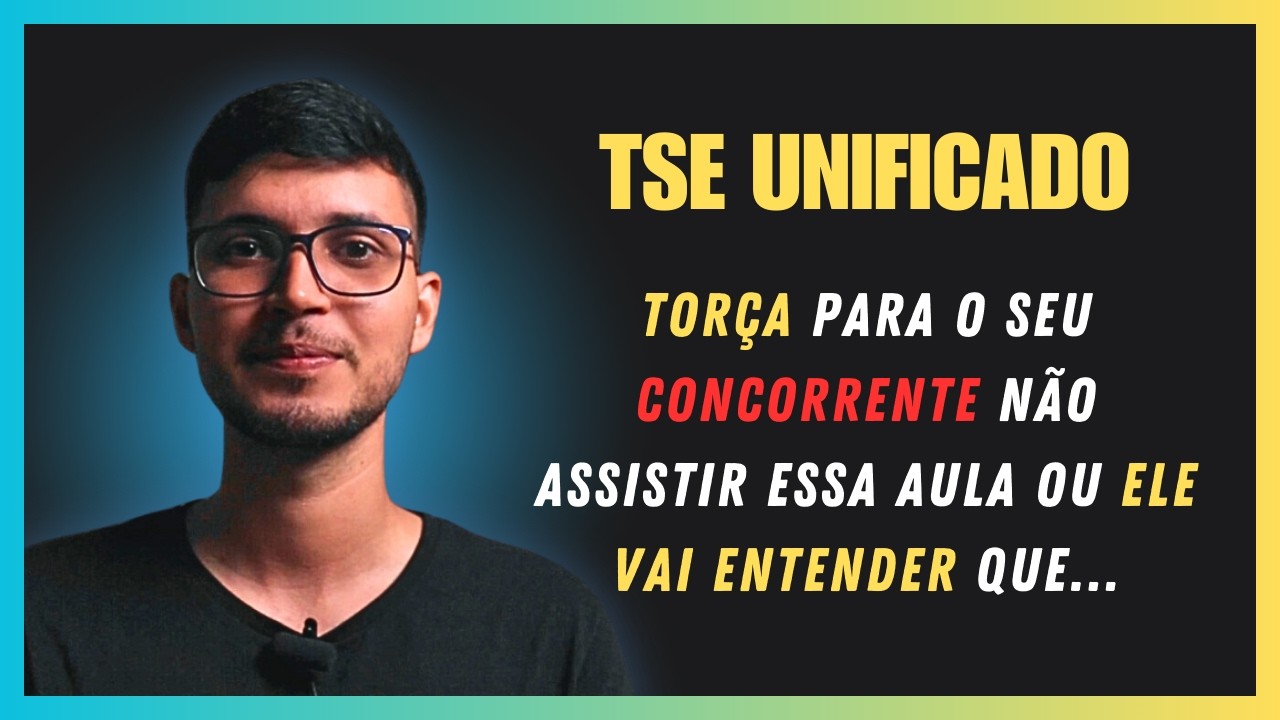 CONCURSO TSE UNIFICADO | Revisão de Administração Geral