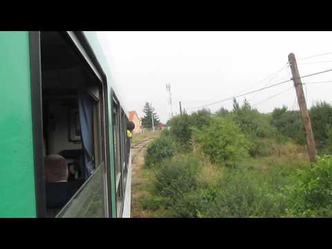 Primul tren Oradea-Cheresig - Iesirea din Oradea Vest catre Santandrei