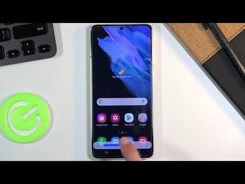 How to Turn On / Off Power Saving Mode on SAMSUNG Galaxy S21+ - Low Battery Solution