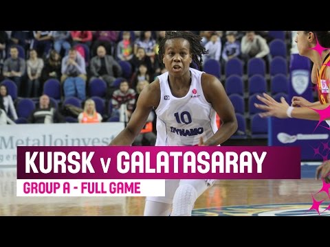 Dynamo Kursk (RUS) v Galatasaray (TUR) – Full Game – Regular Season – 2014-15 EuroLeague Women