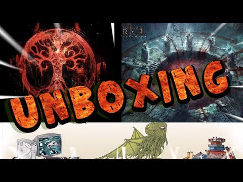 Unboxing Red Death (Expansion for Tainted Grail) - Bored Online? Board Offline! 