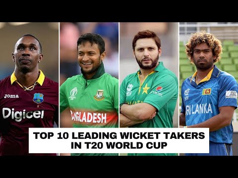 Top 10 Leading Wicket Takers In T20 World Cup | Most Wickets In T20 World Cup