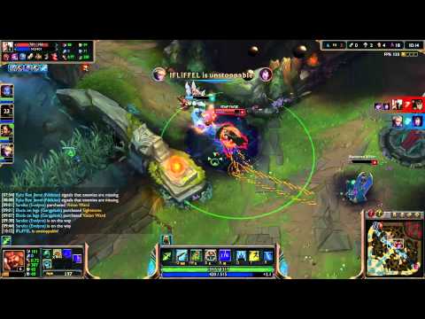 Gangplank support shaving the adc - League of Legends