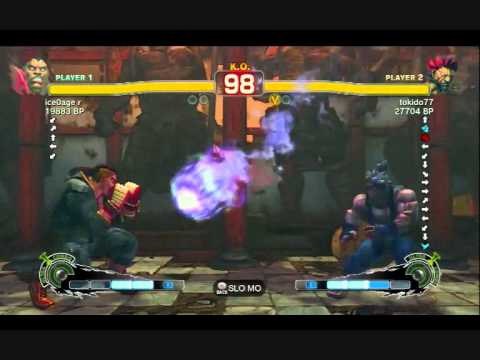 ice0age r (Balrog) VS tokido77 (Akuma)