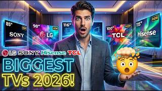 Best Big Screen TVs 2026 – 85", 98", 100", 115" & 116" You Must See - Biggest TV You Can Buy Today!