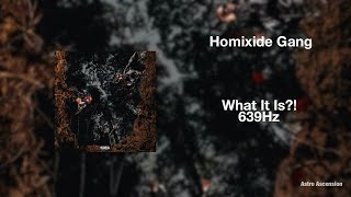 Homixide Gang - What It Is?! ft. Pierre Bourne [639Hz Heal Interpersonal Relationships]