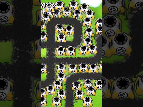Btd6 100 level 0 spike factories vs BFB