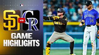 Padres vs. Rockies Game Highlights (4/21/26) | MLB Highlights