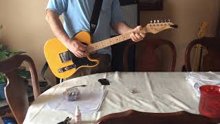 Video thumbnail for GuitarFetish Xaviere Keef NeckBucker Telecaster XV-825 by TheGuitarProfessionals