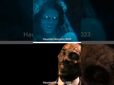 👻Haunted mansion original vs remake #hauntedmansion