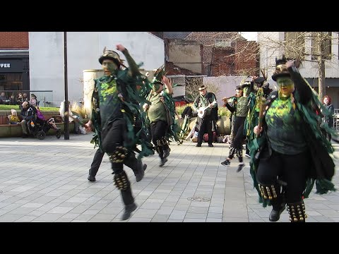 IVFDF 2022 Sutton Masque dancing in Tudor Square Sheffield