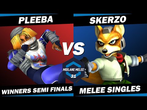Pleeba vs Skerzo - Winners Semi Finals | Midlane Melee 31