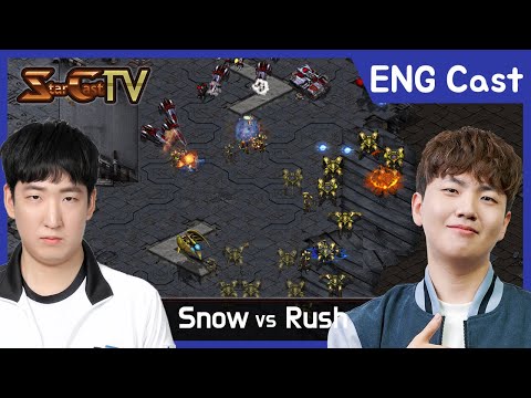 [ENG] Snow vs Rush on Good Night (PvT) - Starcraft Remastered (StarCastTV English) N-329