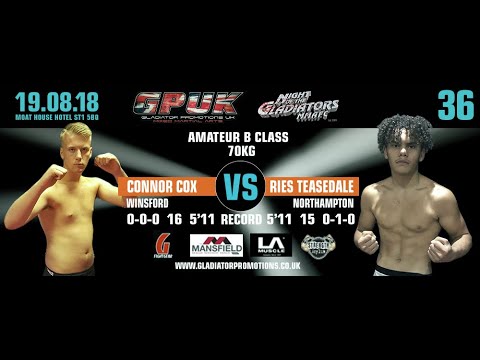 GPUK - Night Of The Gladiators 36 - Connor Cox vs Ries Teasedale