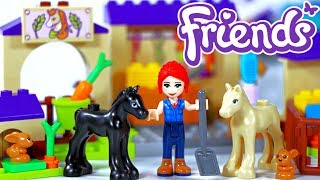 Lego Friends Mia's Foal Stable 2019 Building Review 41361