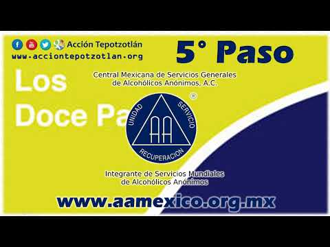 Pasos de AA - Quinto paso AUDIO