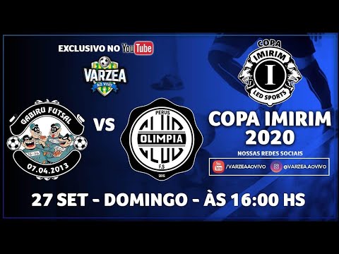 Gabiru FS x Olimpia FS - Copa Imirim 2020
