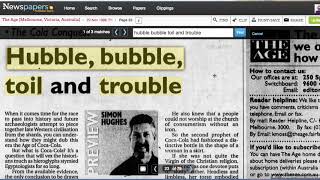 Mandela Effect: &quot;Hubble, bubble, toil and trouble.&quot;