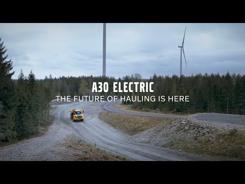 🔋 The Volvo A30 Electric — A New Era for Haulers
