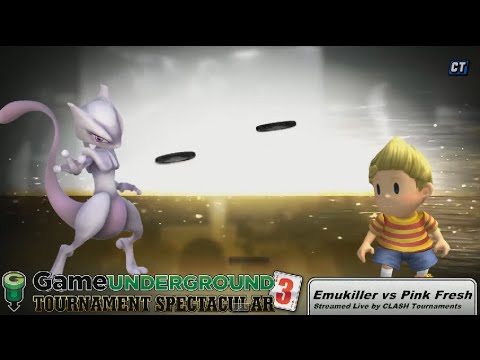 GUTS 3 - Emukiller vs Pink Fresh - Losers Finals - Project M