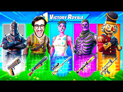LA RANDOM SKIN OG CHALLENGE SU FORTNITE!
