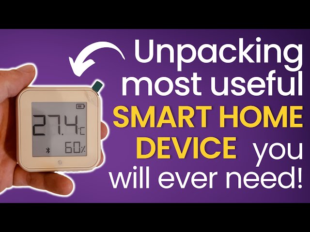 Vídeo relacionado con Shelly H&T Gen 3 Marfil - Termómetro Higrómetro Wi-Fi & Bluetooth, Medidor Inalámbrico De Temperatura Y Humedad, Almacenamiento De Datos, Control Remoto Por App, Bateria Larga Duración o USB