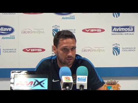 Previa CF Fuenlabrada - UD Logroñés (Rubén Anuarbe)