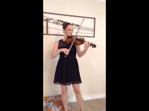 Promotional video thumbnail 1 for Kendall Schmidt Violinist