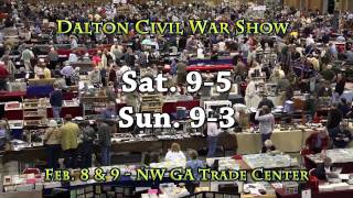preview picture of video 'Dalton Civil War Show & Sale Feb. 8 & 9, 2014'