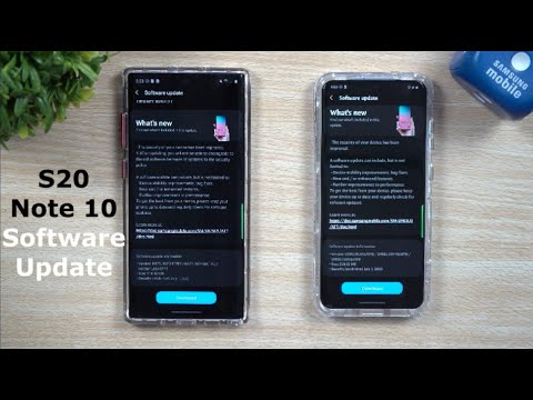 Samsung Software Update - July Patch | Galaxy S20 Series & Note 10 Series