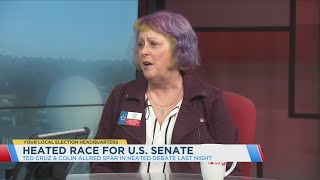 East Texas political leaders talk Cruz-Allred debate