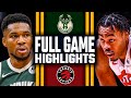 4K Milwaukee Bucks Vs Toronto Raptors FULL GAME HIGHLIGHTS November 4 2025 NBA Season