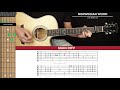 Norwegian Wood Guitar Cover The Beatles 🎸|Tabs + Chords|